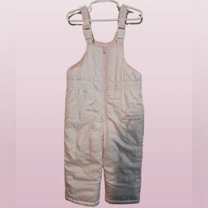 Carters Pink Bib Snowsuit  size 3T‎